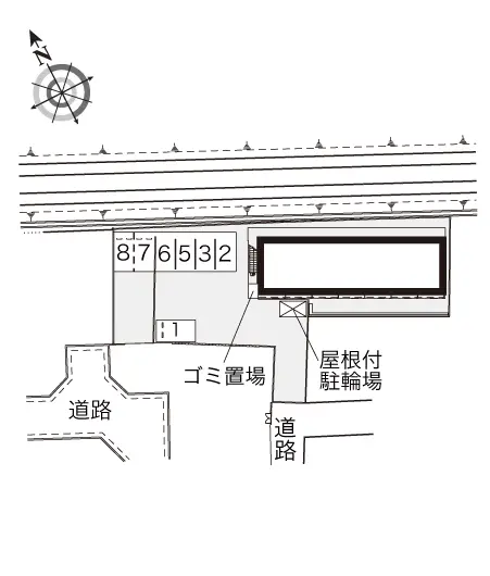 ★手数料０円★明石市林崎町　月極駐車場（LP）